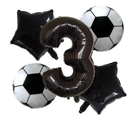 Birthday Sports Balloon Set