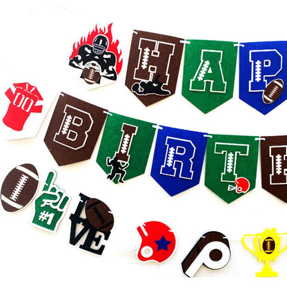 Rugby Themed Birthday Set