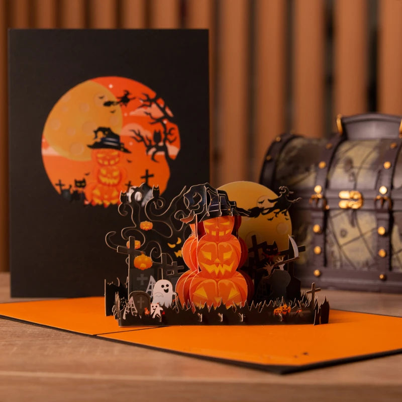 3D Halloween Pop Up Greeting Cards