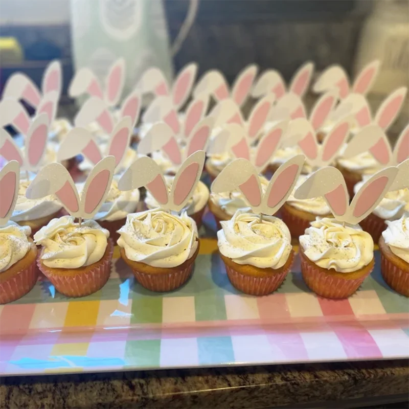 Easter Bunny Cupcake Toppers