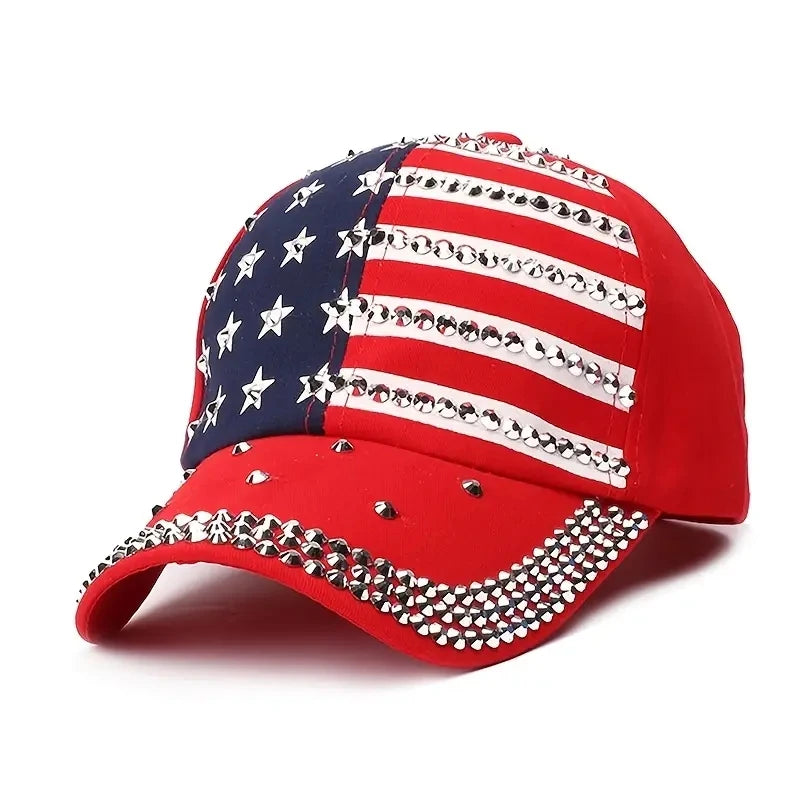 American Flag Cap