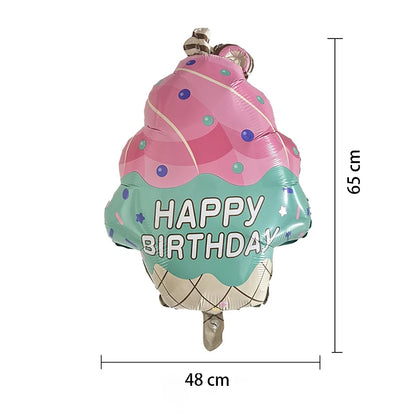 Baby Birthday Foil Balloons