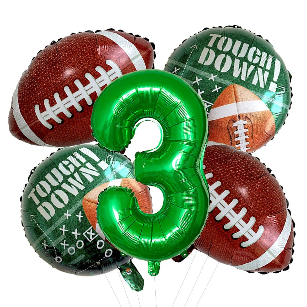 Birthday Sports Balloon Set