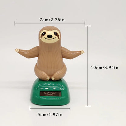 Solar Energy Sloth Bobblehead