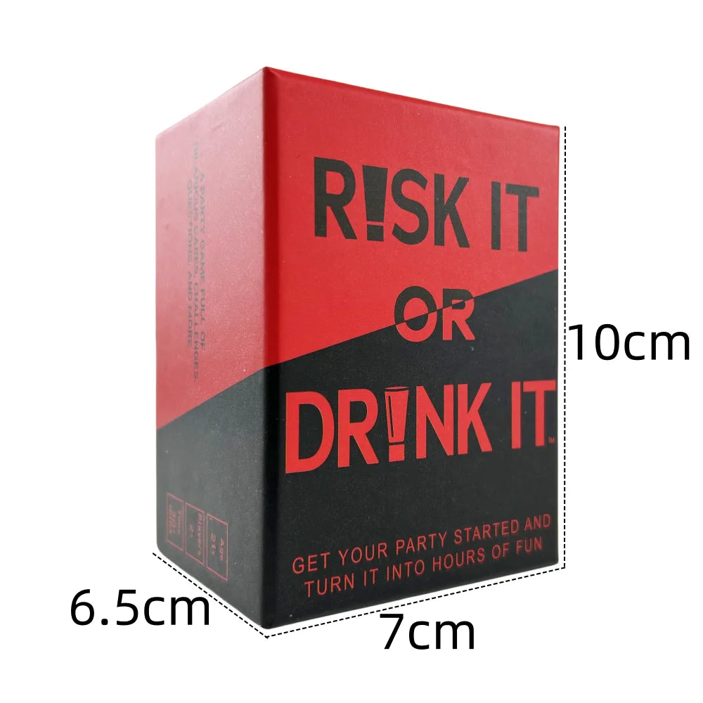 Risk It Or Drink It Card Game