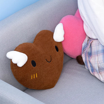 Plush Cute Heart Pillow