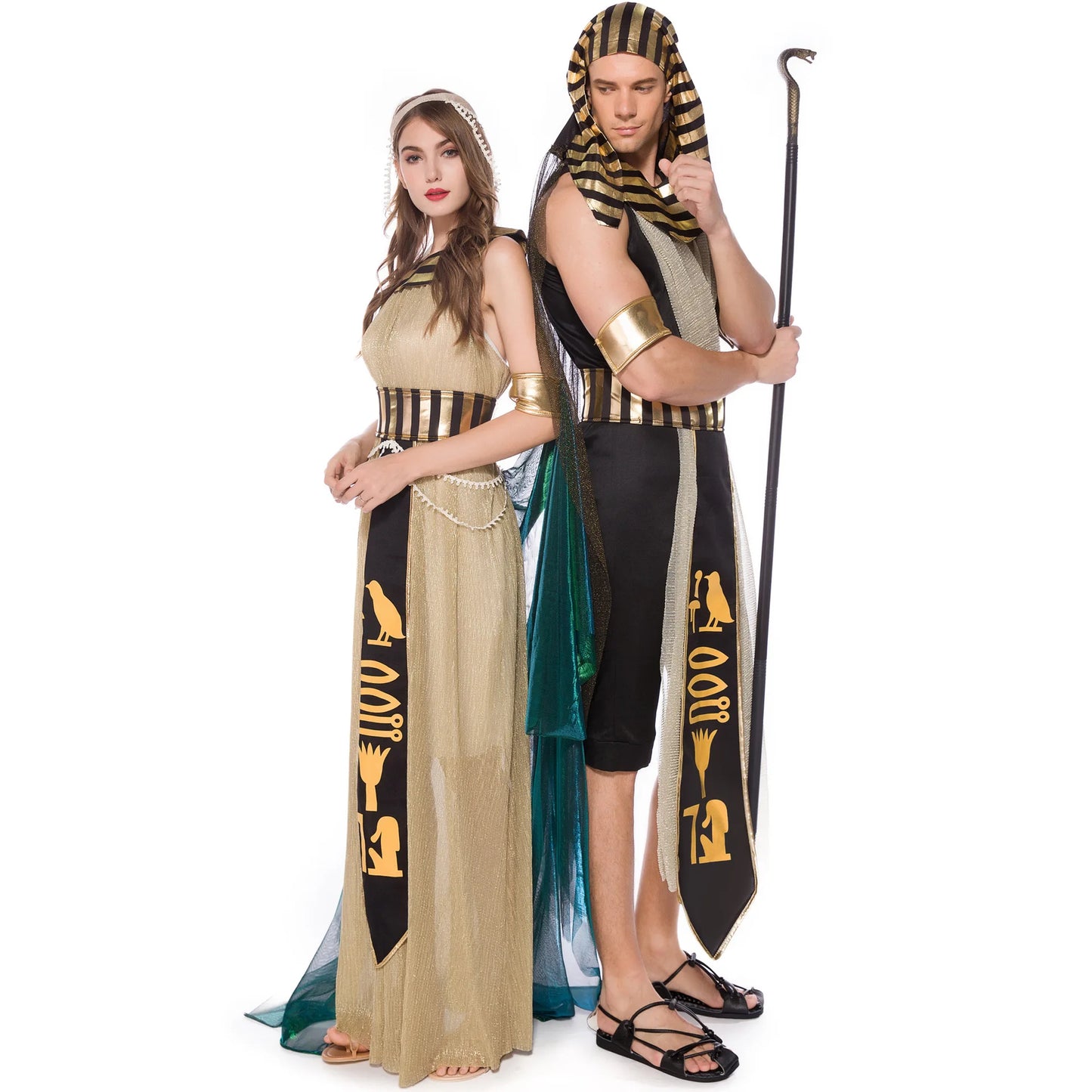 Pharaoh Cleopatra Couples Costume