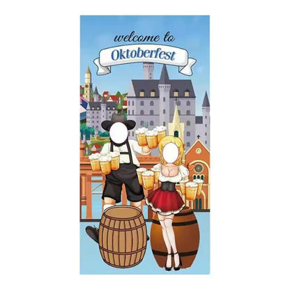 Oktoberfest Party Photo Backdrop & Props Decoration