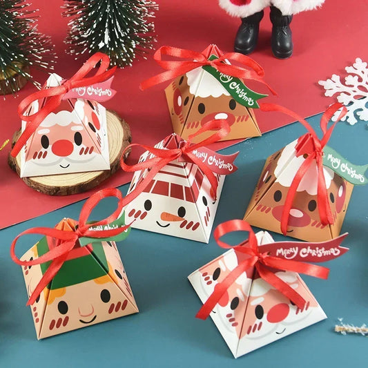 Christmas Cute Gift Boxes 6Pcs