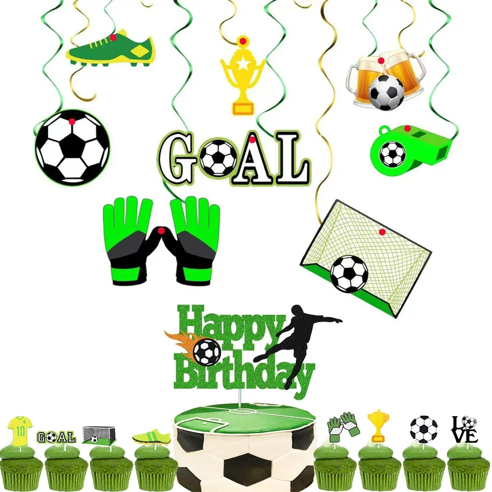 Soccer Party Supplies Decoration