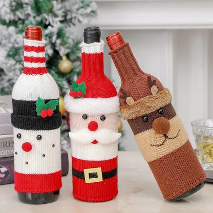 Knitted Wine Bottle Cover