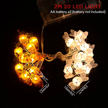 Easter LED String Lights 2M 20LED