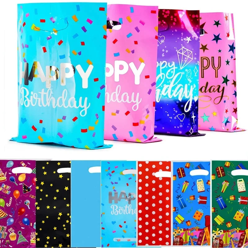 10pcs Printed Gift Bags