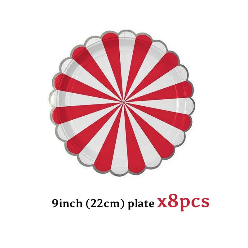 Circus Style Tableware Set