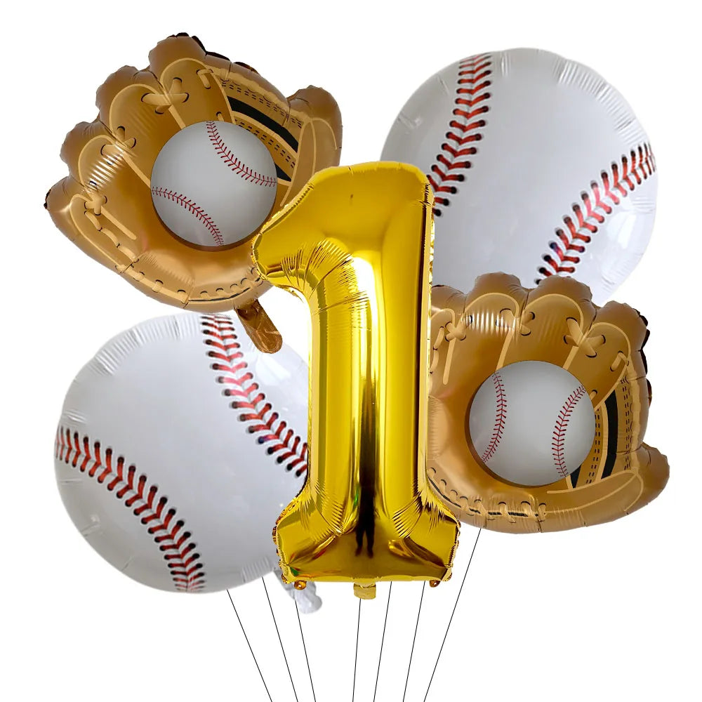 Birthday Sports Balloon Set