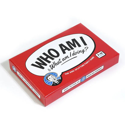 Who Am I? What Am I Doing? Card Game