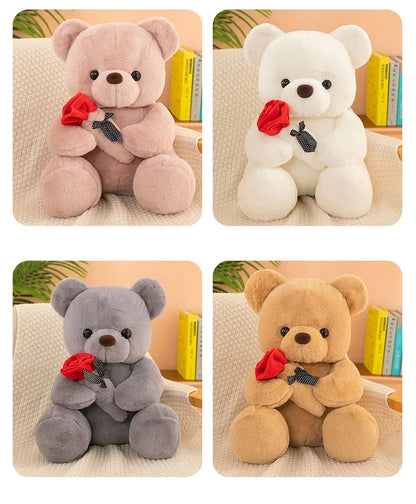 Rose Teddy Bear Plush