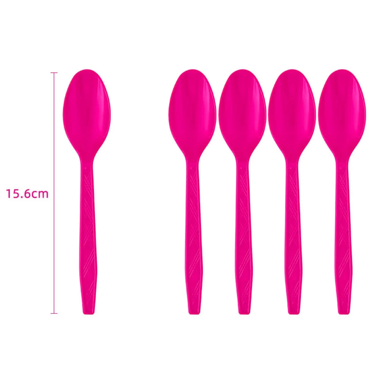 Disposable Plastic Cutlery Set 24Pcs