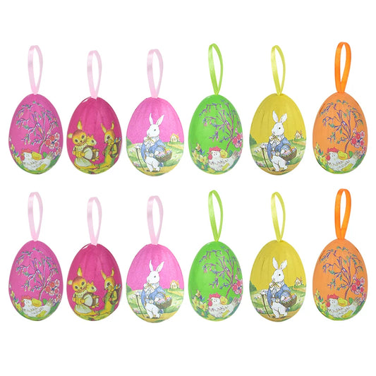 Egg Hanging Pendant 12Pcs