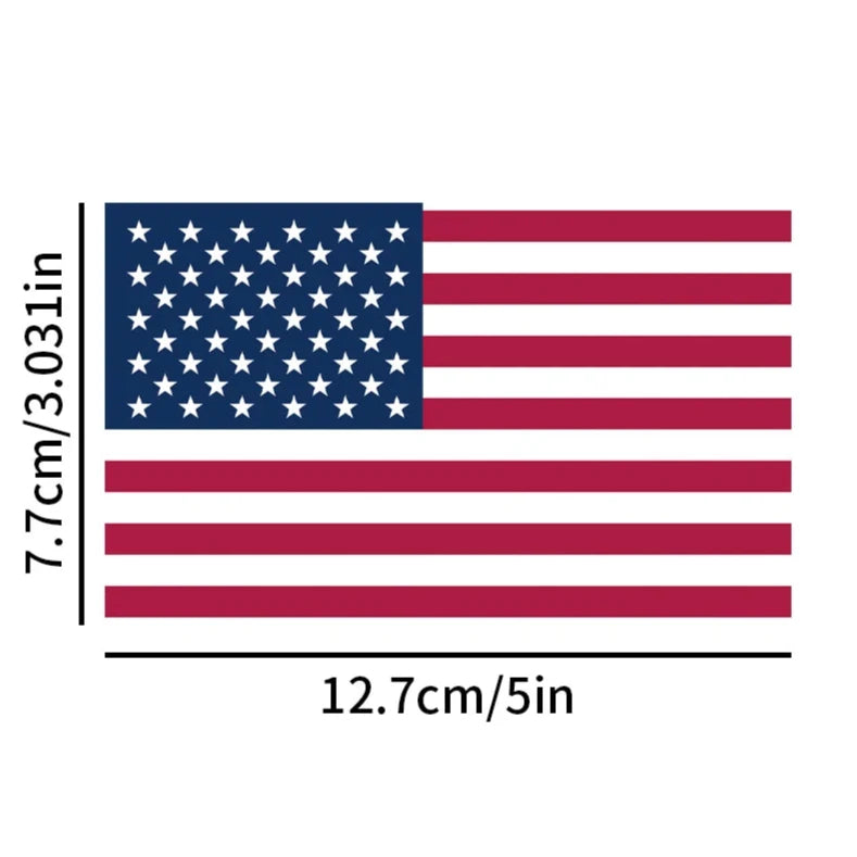 American Flag Sticker 10Pcs