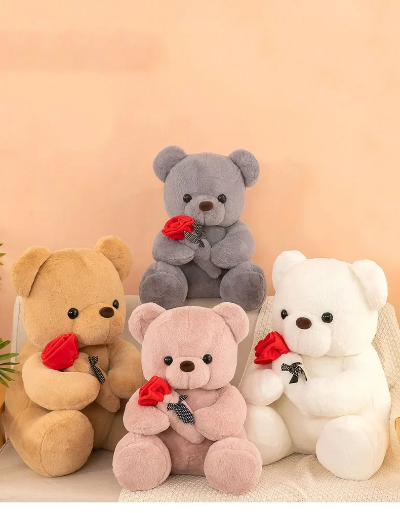 Rose Teddy Bear Plush