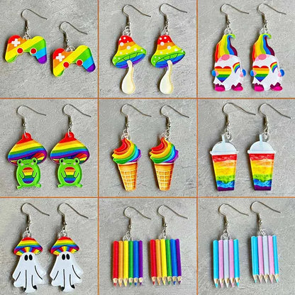 Rainbow Earrings LGBTQ+