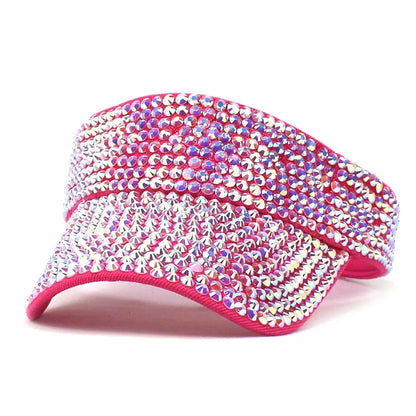 Rhinestone Sun Cap