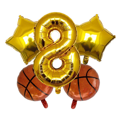 Birthday Sports Balloon Set