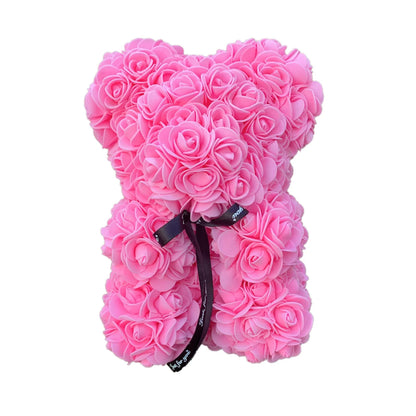 Rose Teddy Bear 25cm