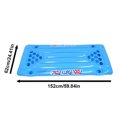 Inflatable Floating Pong Table