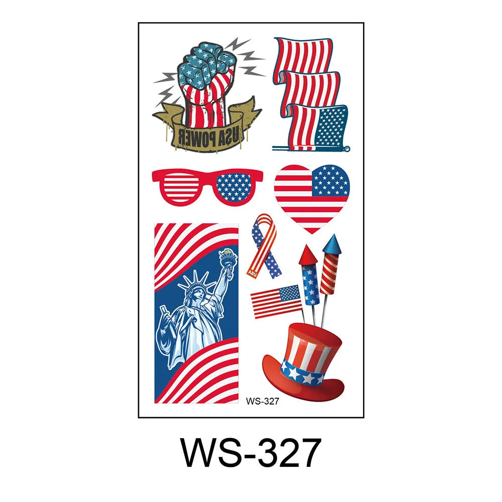 Waterproof America Tattoos