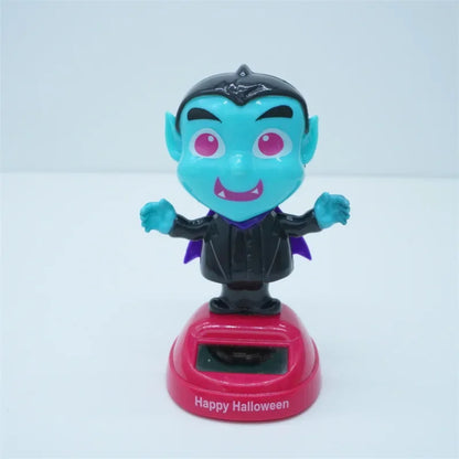 Solar Energy Halloween Bobblehead