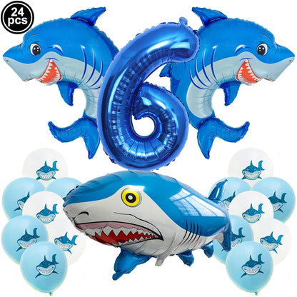 Shark Theme Tableware and Decoration