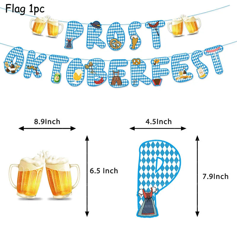 Oktoberfest Party Supplies Decoration