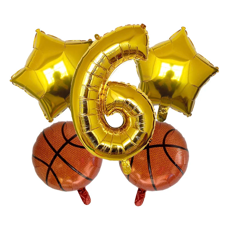 Birthday Sports Balloon Set