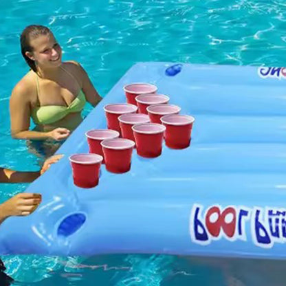 Inflatable Floating Pong Table