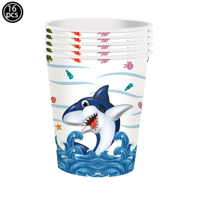 Shark Theme Tableware and Decoration