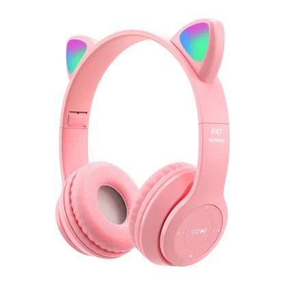 Wireless Cute Cat Headphone