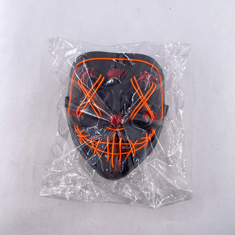 Neon LED Purge Mask