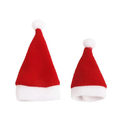 Mini Santa Decoration Hat 10Pcs