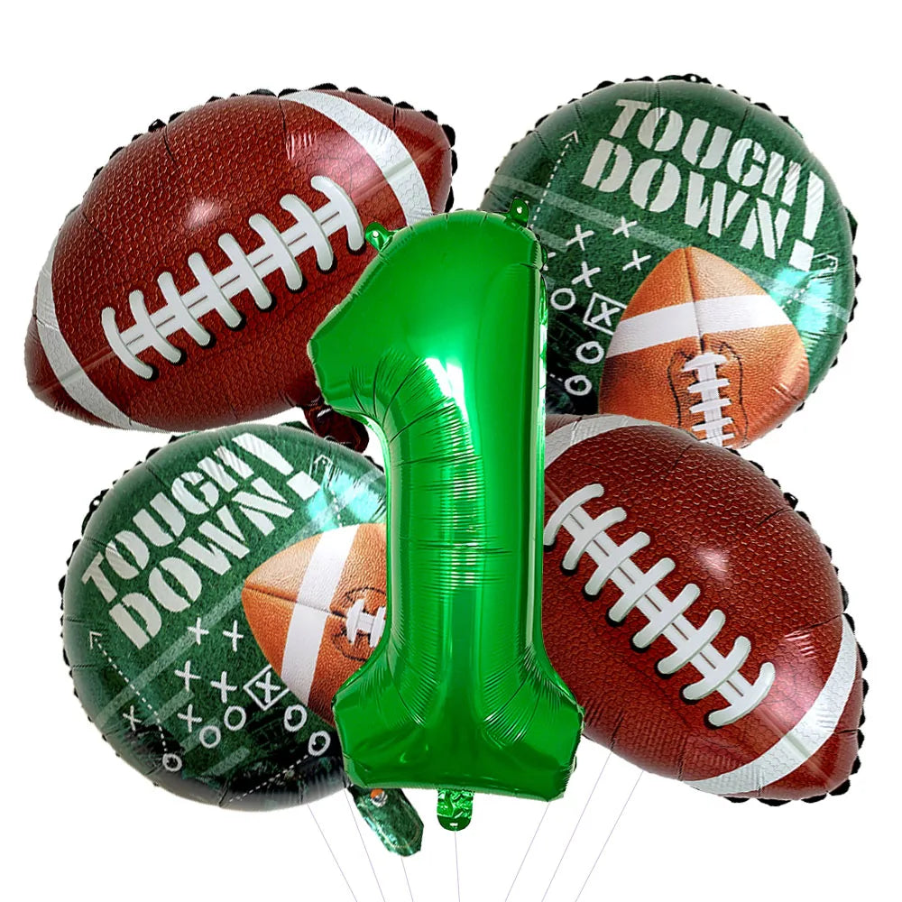 Birthday Sports Balloon Set