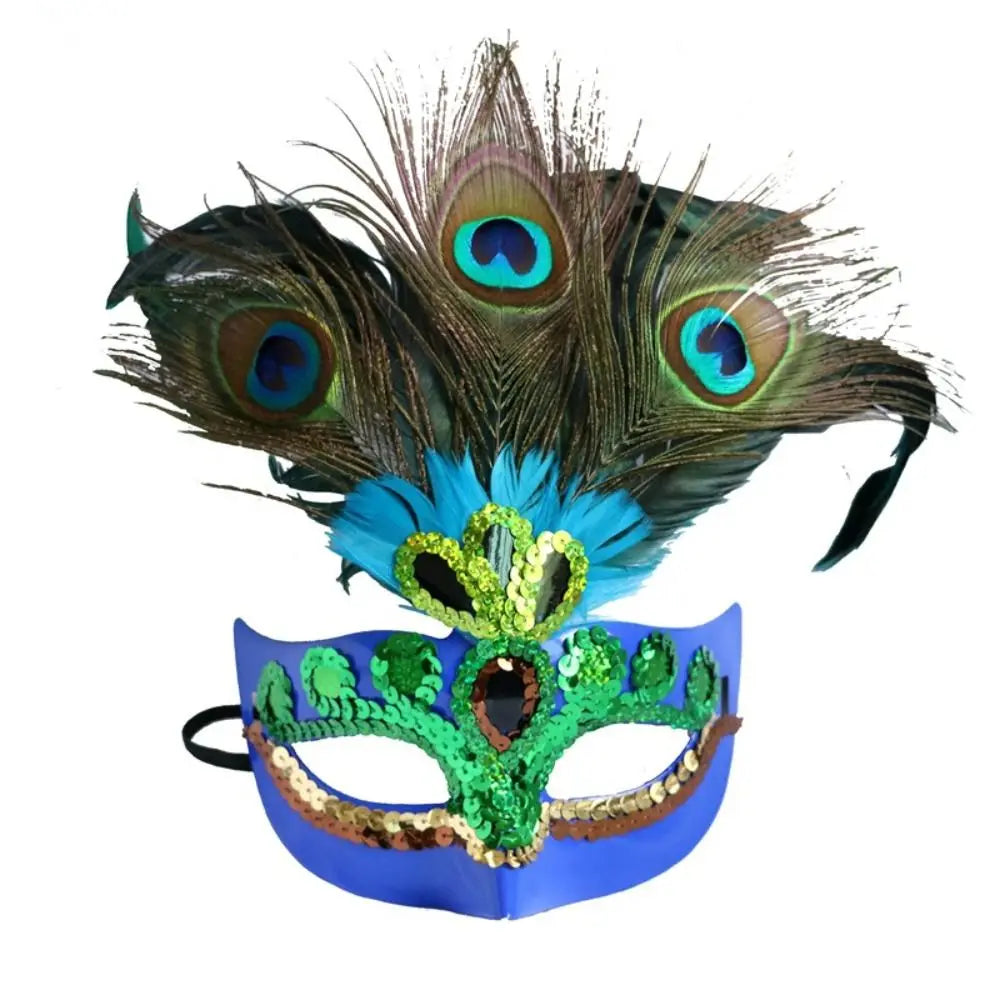 Carnival Feather Mask