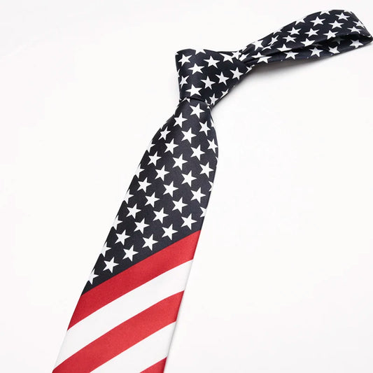 American Flag Necktie