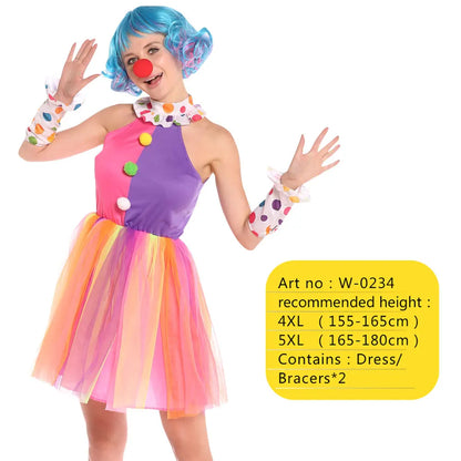 Women Clown Costume