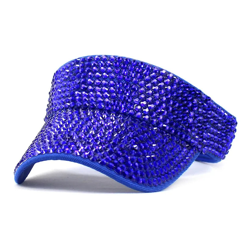 Rhinestone Sun Cap