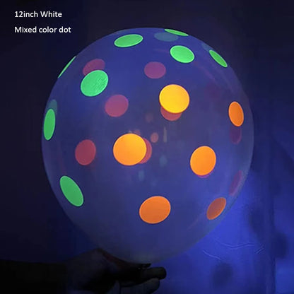 12inch Fluorescent Balloon 10/20/30Pcs