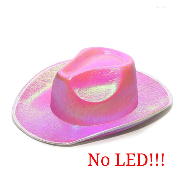 Light Up Bar Cowboy Hat