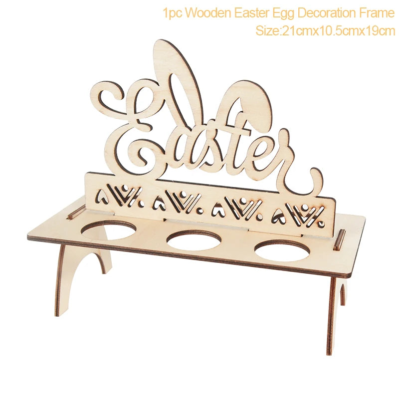 Multiple Wooden Easter Decoration