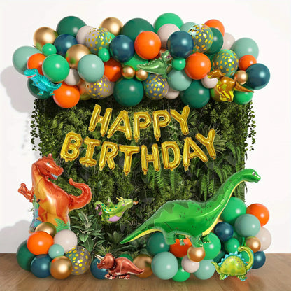 Jungle Themed Balloon Set 154Pcs