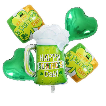 St. Patrick's Balloons 5Pcs